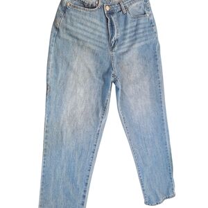 Light Blue Straight Leg Women's Jeans